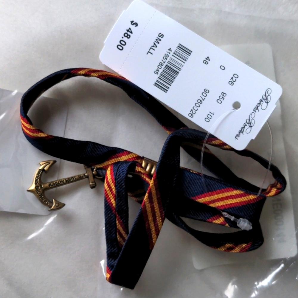 KJP Brooks Brothers wrap bracelet.